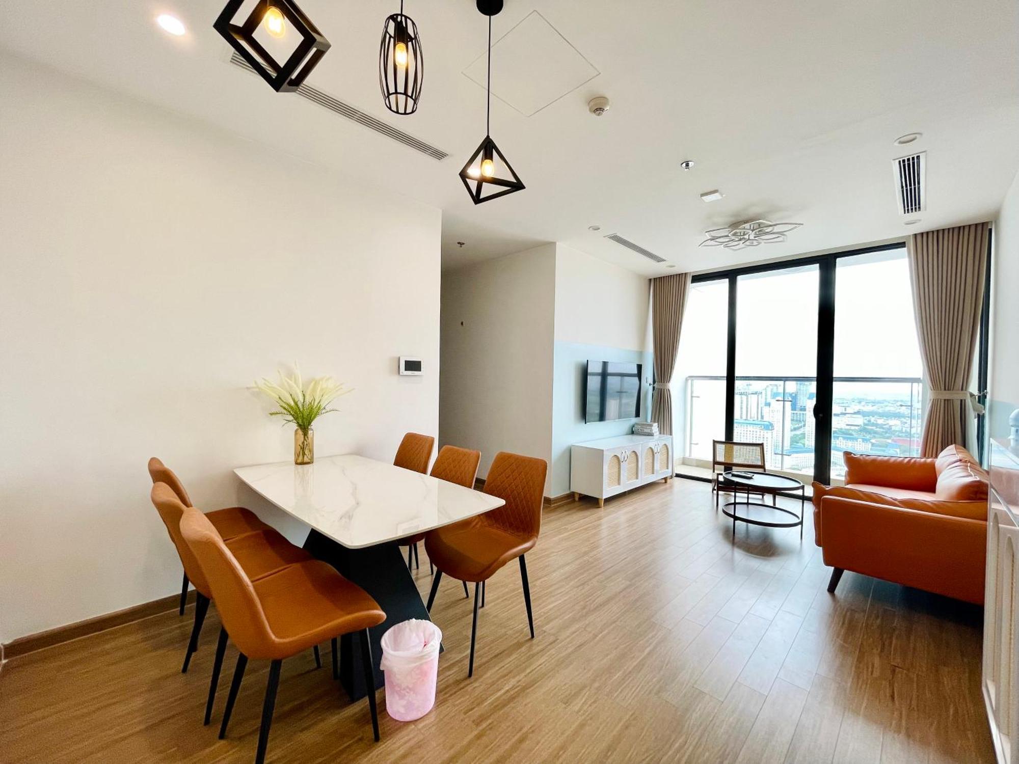 Luxury Apartment Vinhomes Skylake 5Min To Keangnam Hanoi Room photo