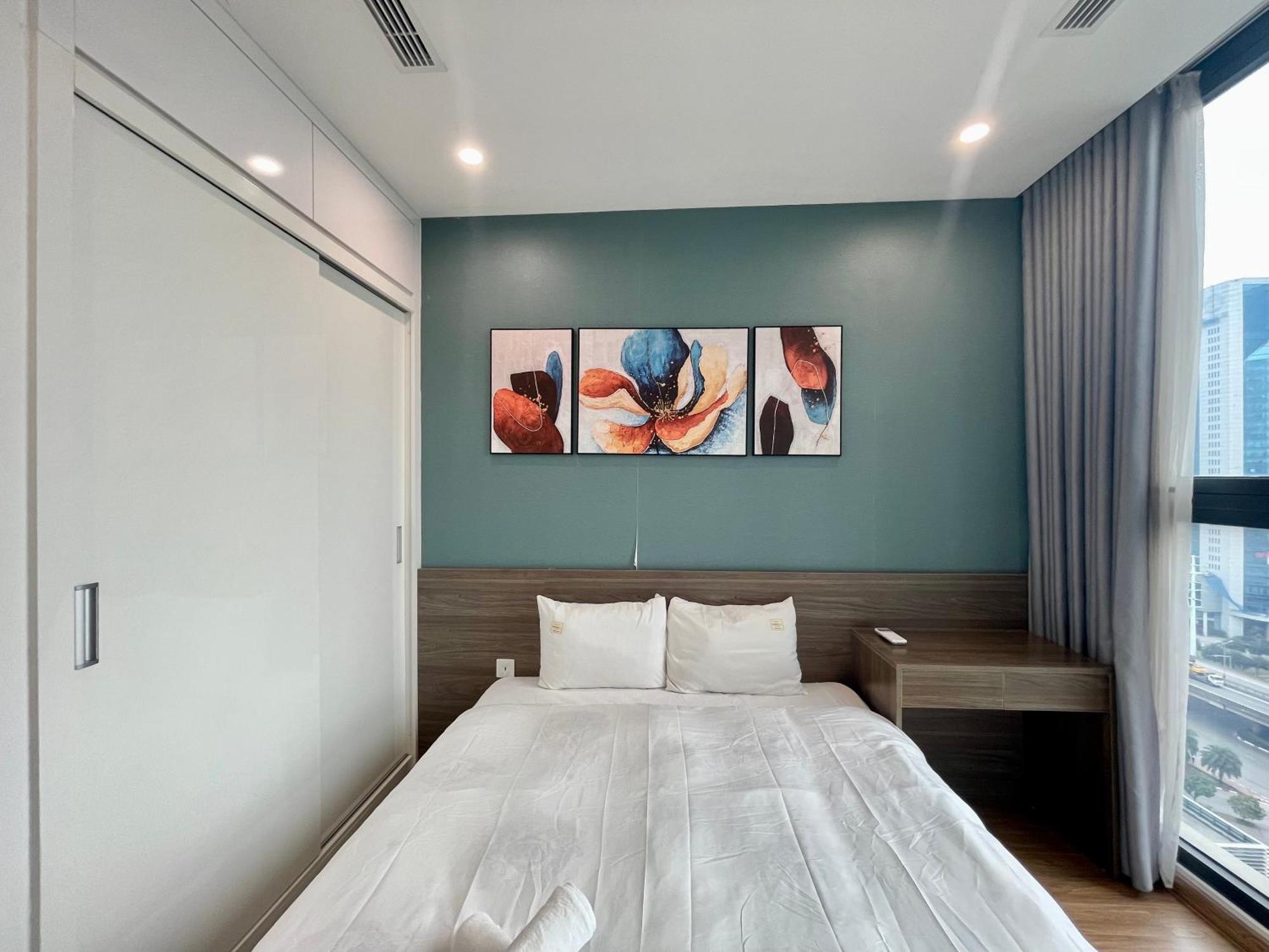Luxury Apartment Vinhomes Skylake 5Min To Keangnam Hanoi Room photo